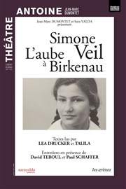 Simone Veil "L'aube à Birkenau" Thtre Antoine Affiche