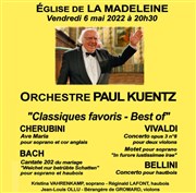 Classiques favoris Best of | Bach / Vivaldi / Cherubini / Bellini / Haendel - Orchestre Paul Kuentz Eglise de la Madeleine Affiche