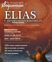Elias avec projection par l'Ensemble Sequentiae Basilique Sainte-Clotilde Affiche