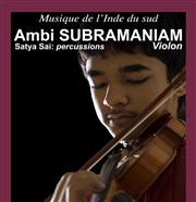 Ambi Subramaniam | Musique de l'Inde du Sud Centre Culturel Georges Pompidou Affiche