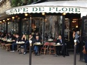 Café littéraire et poétique autour de l'intuitsime Le caf de Flore Affiche