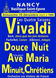 Les Quatre Saisons de Vivaldi / Ave Maria / Minuit Chrétiens Basilique Saint-Epvre Affiche