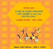 Stage de danse africaine avec djembé et suivi d'un goûter. Espace Andr Malraux Affiche