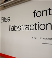 Visite guidée de l'exposition : Elles font l'abstraction | par Caroline Bujeau Centre Pompidou Affiche