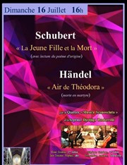 Quatuor à Cordes & Soprano Schubert / Händel Eglise Notre-Dame du Travail Affiche