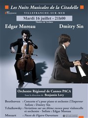 Nuits musicales de la Citadelle : Edgar Moreau, Dmitry Sin et l'Orchestre Régional de Cannes PACA Citadelle de Villefranche sur Mer Affiche