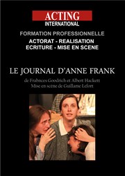 Le journal d'Anne Frank Acting International Affiche