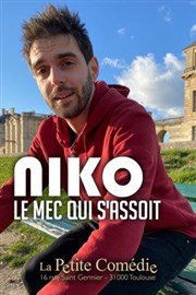 Niko dans Le mec qui s'assoit La Comdie de Toulouse Affiche