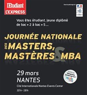 Journée Nationale des Masters, Mastères et MBA de Nantes Cit des Congrs Affiche