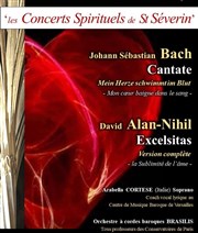 Cantate 199 de Bach & Concerto 'Excelsitas' de David Alan-Nihil Eglise Saint Sverin Affiche
