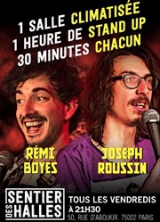 Joseph Roussin et Rémi Boyes Le Sentier des Halles Affiche