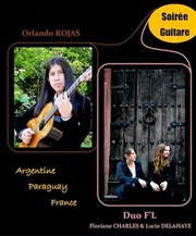 Concert duo F'L & Orlando Rojas Maison de Mai Affiche