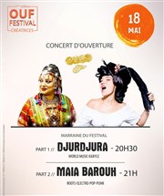 Concert d'ouverture du Ouf Festival #5 | Djurdjura et Maïa Barouh Thtre El Duende Affiche