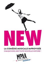 New ! | la comédie musicale improvisée Maison des Pratiques Artistiques Amateurs Saint-Germain Affiche