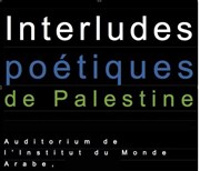 Interludes palestiniennes Institut du Monde Arabe Affiche