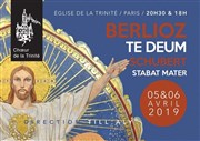 Concert Berlioz et Schubert Eglise de la Trinit Affiche