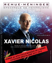 Xavier Nicolas dans Remue méninges Centre socioculturel - Salle Messidor Affiche