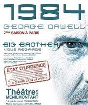 1984 - Big Brother vous regarde Thtre de Mnilmontant - Salle Guy Rtor Affiche