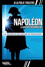 Napoléon, la nuit de Fontainebleau A La Folie Théâtre - Grande Salle Affiche