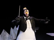 Maestro Pinguini, le manchot chef d'orchestre Thtre de la violette Affiche