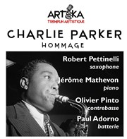 Hommage à Charlie Parker Tremplin Arteka Affiche