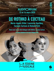 Marie-Agnès Gillot - de Rothko a Cocteau La Seine Musicale - Auditorium Patrick Devedjian Affiche