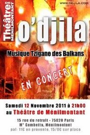 Concert de O'Djila Thtre de Mnilmontant - Salle Guy Rtor Affiche