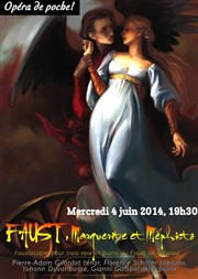 Faust, Marguerite et Méphisto Eglise Lutherienne Bon-Secours Affiche