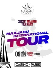 Maajabu Gospel International Tour Casino de Paris Affiche