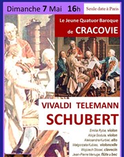 Le Jeune Quatuor Baroque de Cracovie glise St Philippe du Roule Affiche
