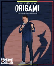 Lorenzo Mancini cans Origami La Comédie d'Avignon Affiche