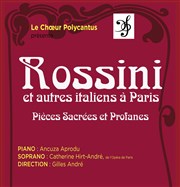 Rossini et autres Italiens à Paris Temple de Versailles Affiche