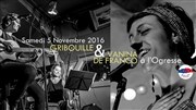 Gribouille + Vanina de Franco Ogresse Thtre Affiche