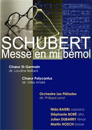 Franz Schubert : Messe en mi bémol Majeur D950 Eglise Saint Germain Affiche