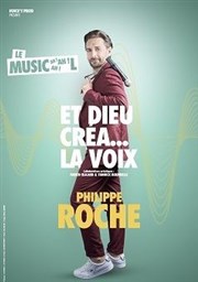 Philippe Roche dans Et Dieu créa... la voix Caf thtre de la Fontaine d'Argent Affiche