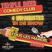 Temple Beer Comedy Club Temple Beer Affiche