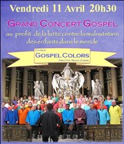 Grand Concert Gospel Caritatif Eglise Notre Dame de la Salette Affiche
