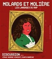 Table ronde : Molards et Molière, les langages du rap Médiathèque de la Canopée La Fontaine Affiche