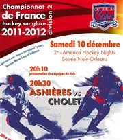 Championnat de France de Hockey sur Glace : Asnières vs Cholet La patinoire Olympique d'Asnires Affiche