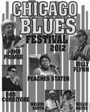 Chicago Blues Festival 2012 Le Jazz Club Etoile Affiche
