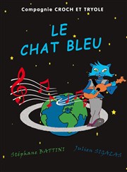 Le Chat bleu La Manare Affiche