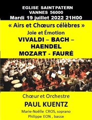 Paul Kuentz, Choeur & orchestre | Vannes Eglise Saint Paterne Affiche