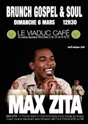 Brunch Gospel & Soul avec Max Zita et Guests Le Viaduc Caf Affiche