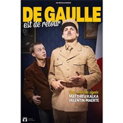 De Gaulle est de retour Thtre  l'Ouest Caen Affiche