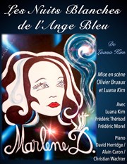 Marlene Dietrich, Les Nuits Blanches de l'Ange Bleu Thtre Trvise Affiche