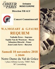 WA Mozart & G. Fauré : Requiem Abbaye du Val-de-Grace Affiche