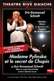 Madame Pylinska et le secret de Chopin | par Eric-Emmanuel Schmitt Thtre Rive Gauche Affiche