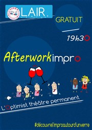 Afterwork Impro L'Optimist Affiche