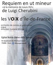 Requiemen Ut mineur Eglise Notre dame des Champs Affiche