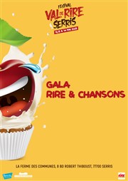 Gala Rire & Chansons - Festival Val de rire de Serris 2023 Ferme des Communes Affiche